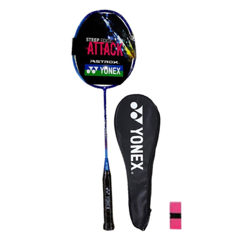 YONEX Tianfu AX01 CCGE Full Carbon Badminton Rackets Offensive Type Heavy Head, Stiff Shaft Advanced Level 4UG5 Blue