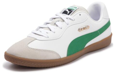PUMA King 21 It Football Boots ‘White Green Gum’