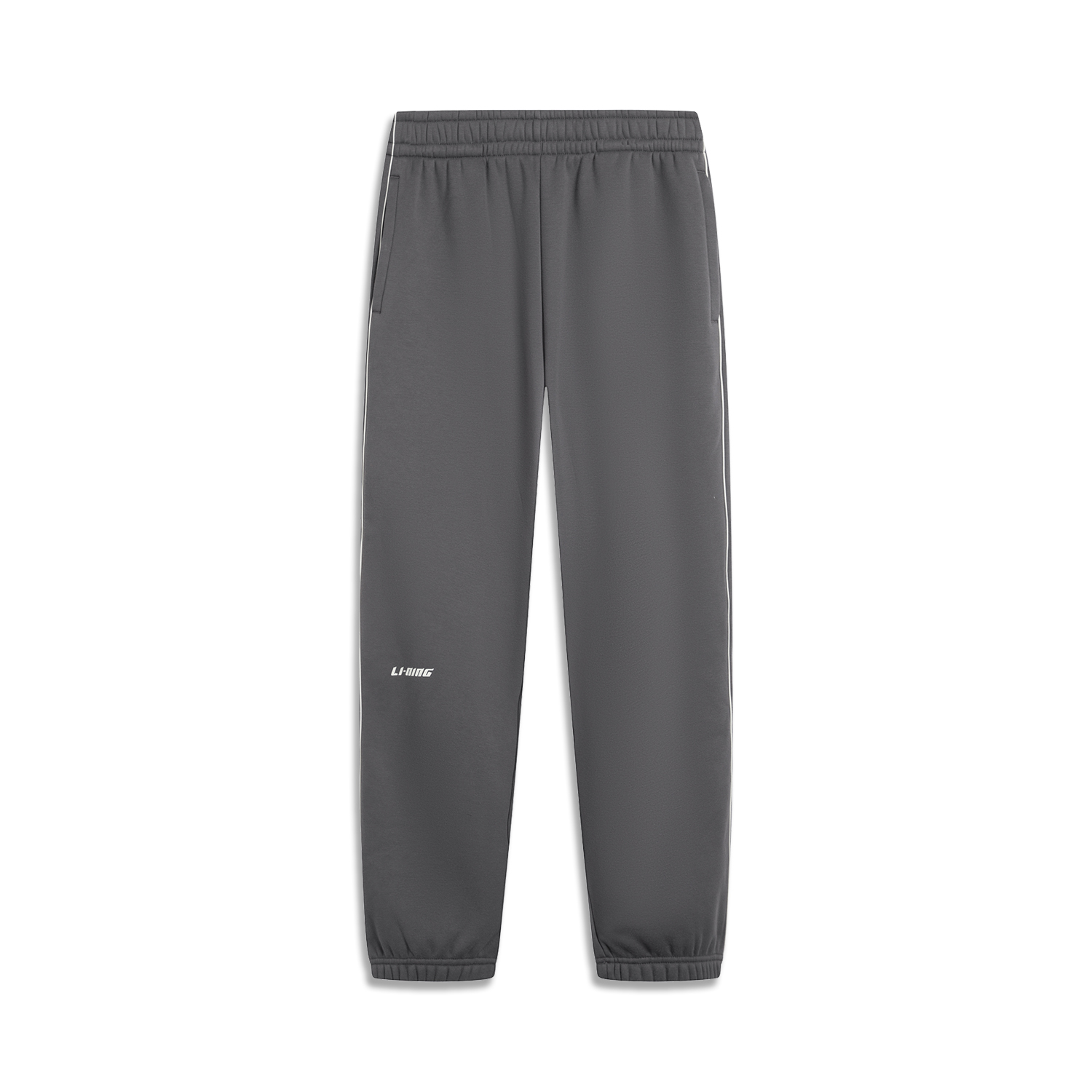 Li Ning Sports Life Collection Knitted Sweatpants Men’s Coal Smoke Gray