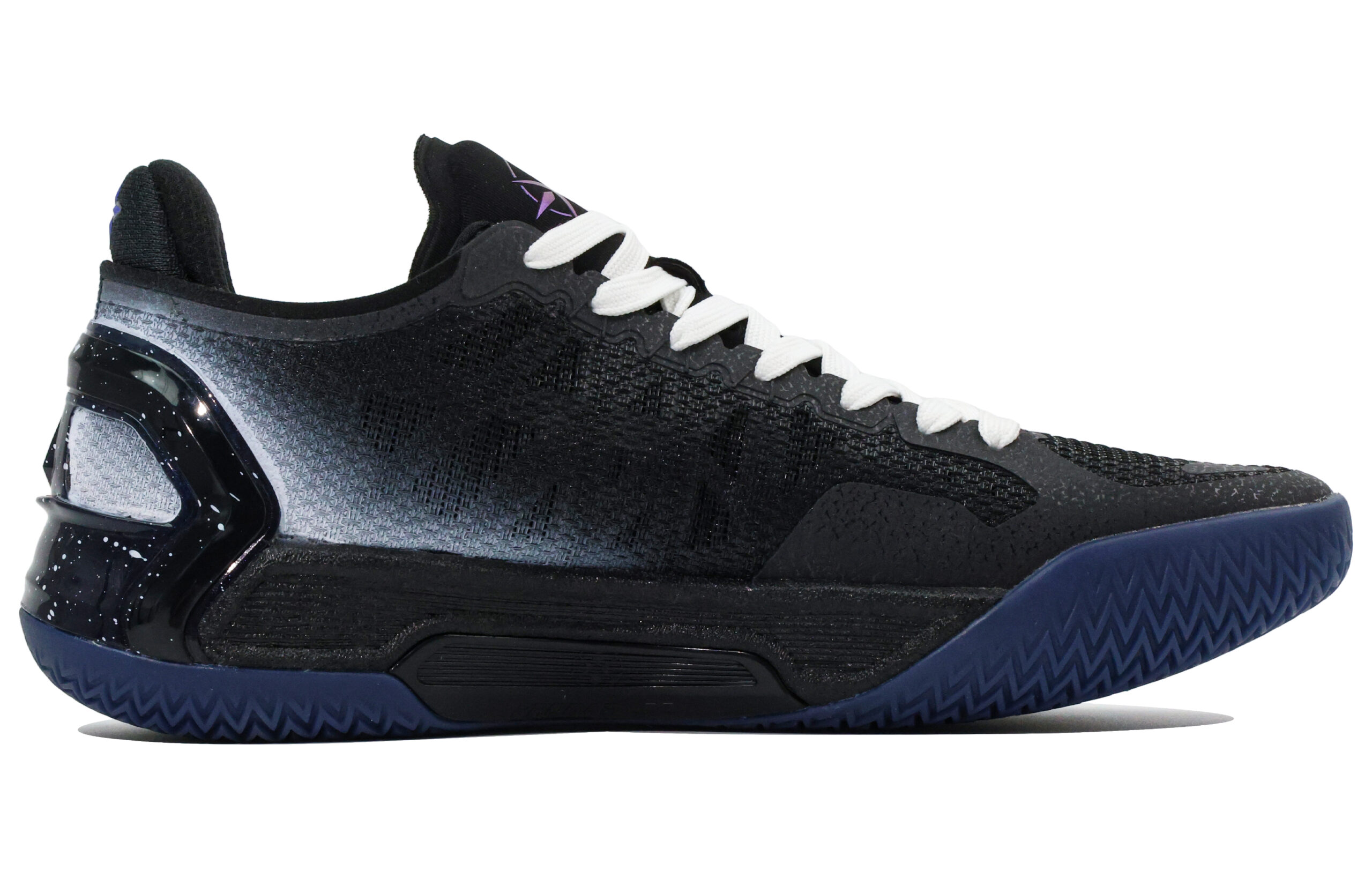 Li Ning Blade 4 V2 Cushioning Abrasion Resistant Breathable Low top Basketball Shoes Unisex Black