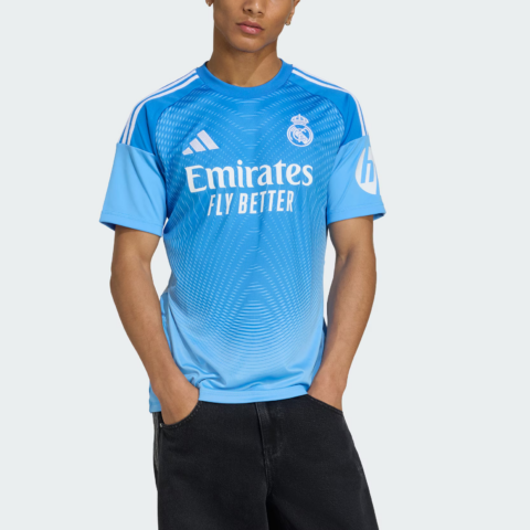 Adidas Real Madrid 25/26 HOME GOALKEEPER Soccer Jersey Men’s