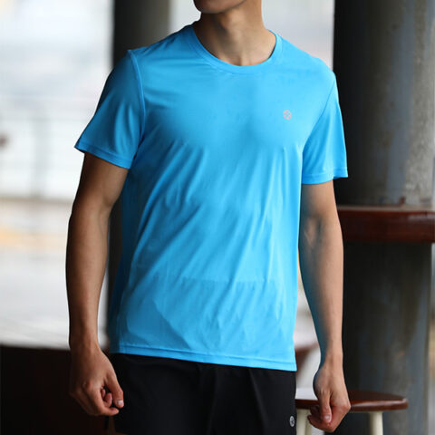 BMAI Running T Shirt Men’s Bright Blue