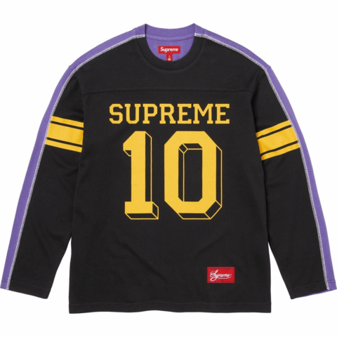 Supreme split long-sleeved sweater