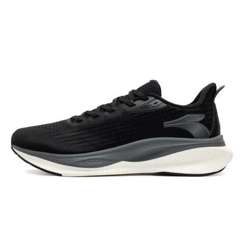 361° Magic Carpet Slip Resistant And Breathable Low top Casual City Commuting Running Shoes Men’s Black