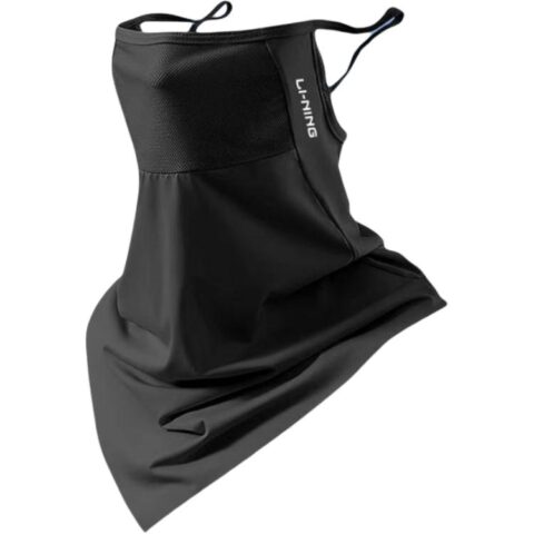 Li Ning Windproof & Dustproof Thermal Masks Ice Silk Black
