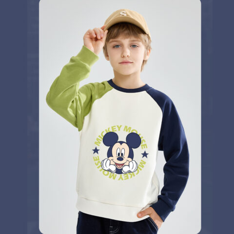Disney Kids Casual Sportswear Crew Neck Moderate