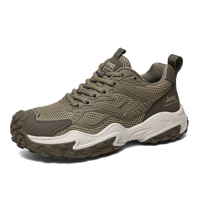 Jeep Low top Hiking Shoes Men’s Khaki