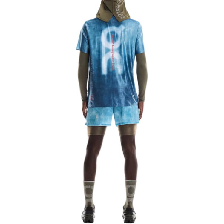 On x PLEASURES X The Loop SS25 Sports Shorts Men’s Blue