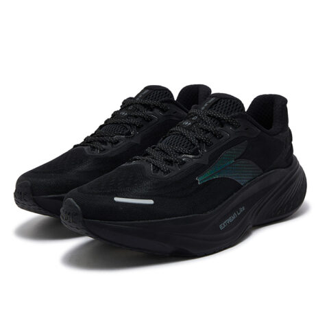 361° Abrasion Resistant Breathable Rebound Low top Casual Running Shoes Men’s Obsidian Black