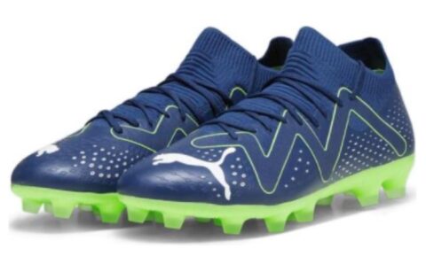 PUMA Future Match Low top HG Hard Ground Soccer Shoes Men’s Blue Green