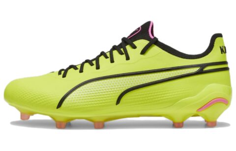 PUMA King Ultimate FG/AG Low top Soccer Shoes Women’s Green Black