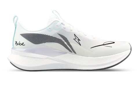 Li Ning Red Hare 8PRO Cushioning Breathable Rebound Low top Marathon Running Shoes Unisex White Black Purple