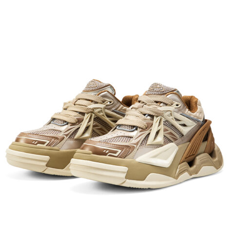 OGR Dream Maker Vintage Basketball Shoes Unisex Ecru