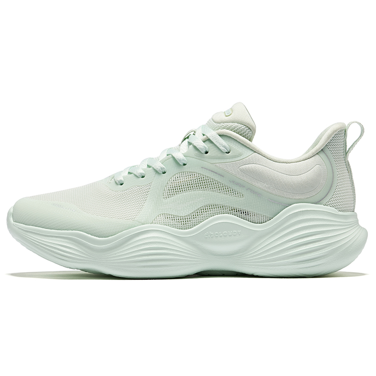 Erke Cushioning Abrasion Resistant Rebound Low top Casual Running Shoes Women’s Green