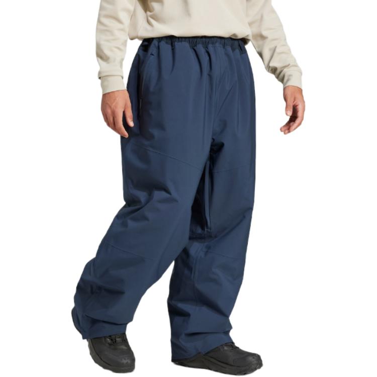 Adidas TERREX FW24 XPERIOR 2L RAIN.RDY INSULATED BIB Ski Pants Men’s Navy Blue