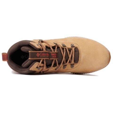 Columbia Landroamer Comfortable Slip Resistant Abrasion Resistant Mid top Outdoor Shoes Men’s Brown