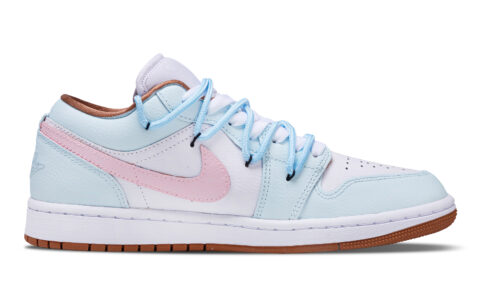 Jordan Air Jordan 1 Kitten Manual Abrasion Resistant Abrasion Resistant Low top Vintage Basketball Shoes Unisex