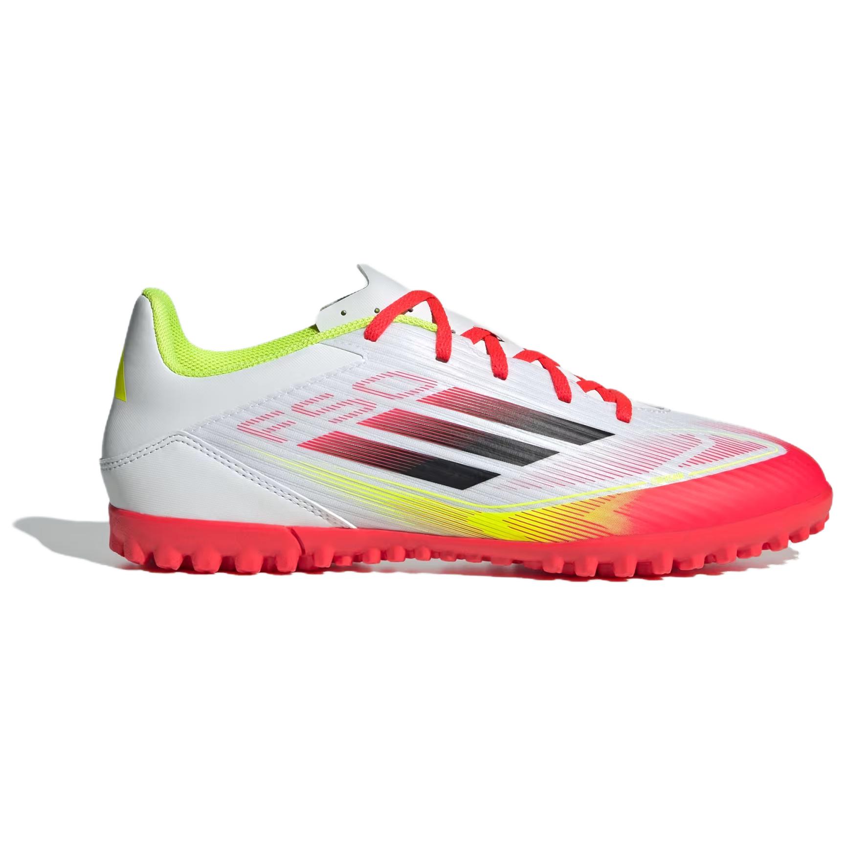 Adidas F50 CLUB Soccer Shoes Unisex White Red