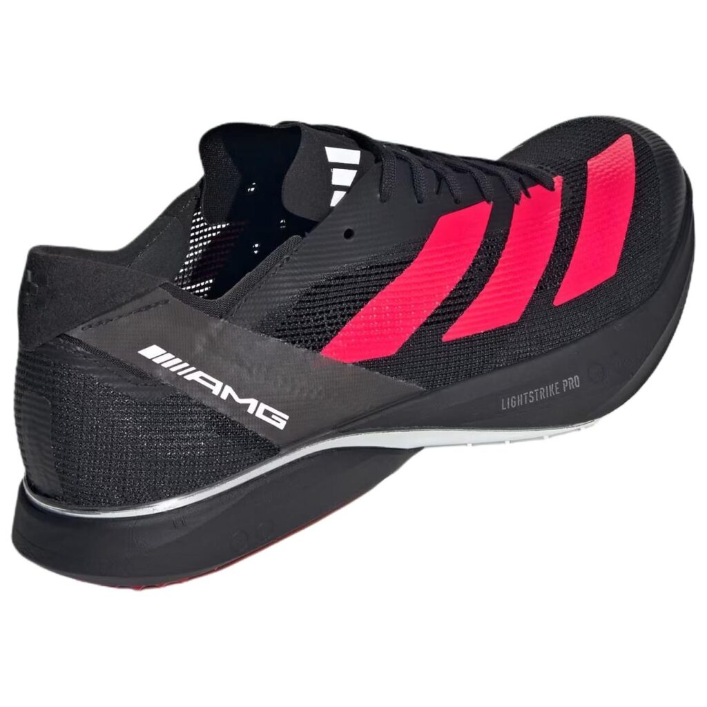 AMG x Adidas Adizero Avanti Lightweight Running Shoes Unisex Black Red