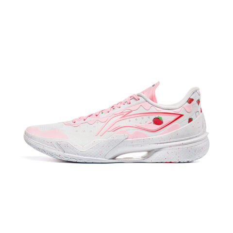 Li Ning Blade 5 Low top Performance Basketball Shoes Men’s Valentine’s Day Colorway White & Pink