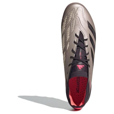Adidas Predator Elite Low Hg Ag ‘Platina Metallic Aurora Black Turbo’