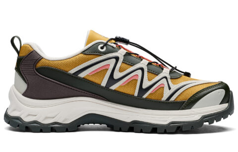 Kappa Slip Resistant, Abrasion Resistant, Height Increasing Low top Running Shoes Unisex Brown Green