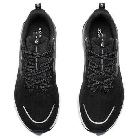 XTEP Slip Resistant Coverage Abrasion Resistant Low top Casual Running Shoes Women’s Black