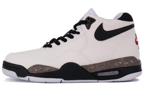 Nike Flight Legacy Gu Feng Mid top Vintage Basketball Shoes Unisex Black