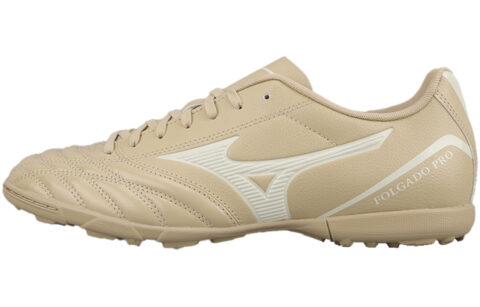 Mizuno Cushioning Slip Resistant Soccer Shoes Men’s Coffee White