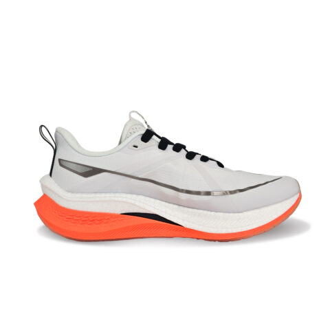 Li Ning Red Hare 7 Pro Slip Resistant, Abrasion Resistant, Breathable Low top Casual Running Shoes Women’s White Orange