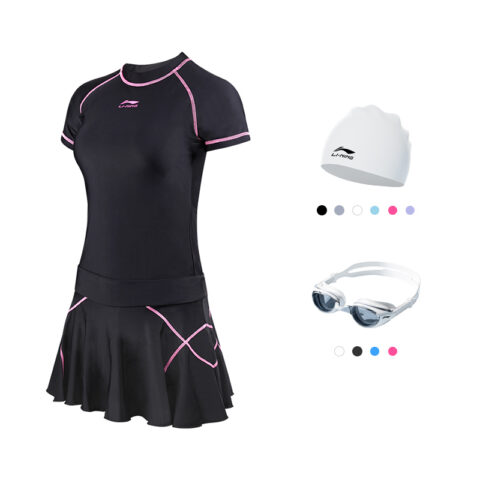 Li Ning Two Piece Swimsuit Women’s Black