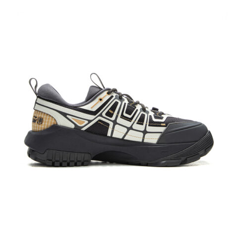 Li Ning Outdoor CF Tracing Cushioning Rebound Low top Outdoor Shoes Unisex Black White Blue