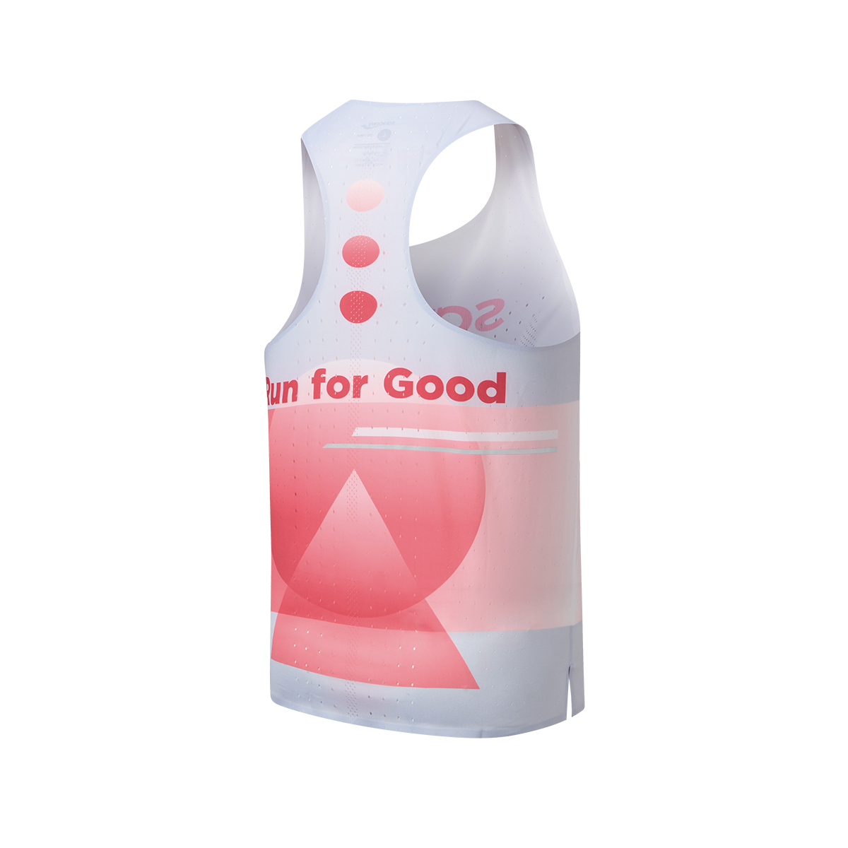 Saucony Running Tank Top Men’s Geometric Pink Set