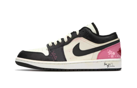 Jordan Air Jordan 1 Low top Vintage Basketball Shoes Men’s Black