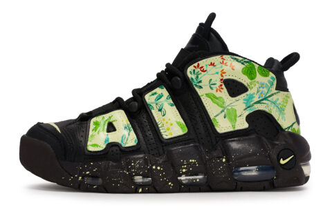 Nike Air More Uptempo 811 Manufacturing, Spring Aroma Underfoot, Special Shoe Box Abrasion Resistant Mid top