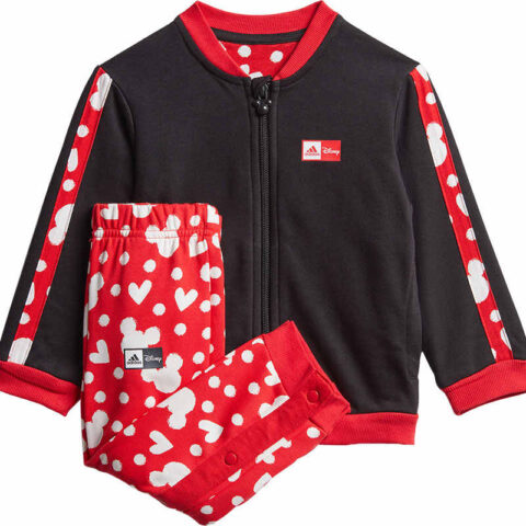 Adidas x DISHINI,LIANMINGKUAN Casual Sportswear Black/Bright Red Infant And Toddler