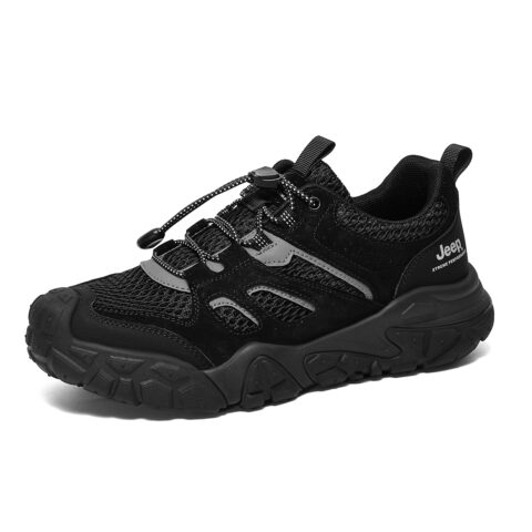 Jeep Low top Hiking Shoes Men’s Black