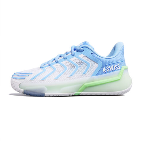 K·SWISS ULTRASHOT 4 Cushioning Abrasion Resistant Low top Tennis Shoes Women's White Blue
