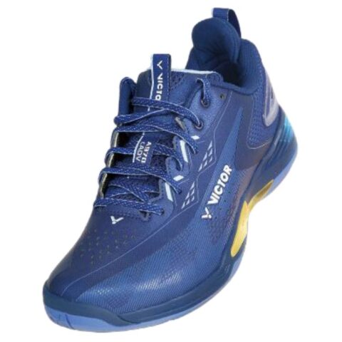 VICTOR A970NL Cushioning Slip Resistant Abrasion Resistant Low top Badminton Shoes Unisex Blue