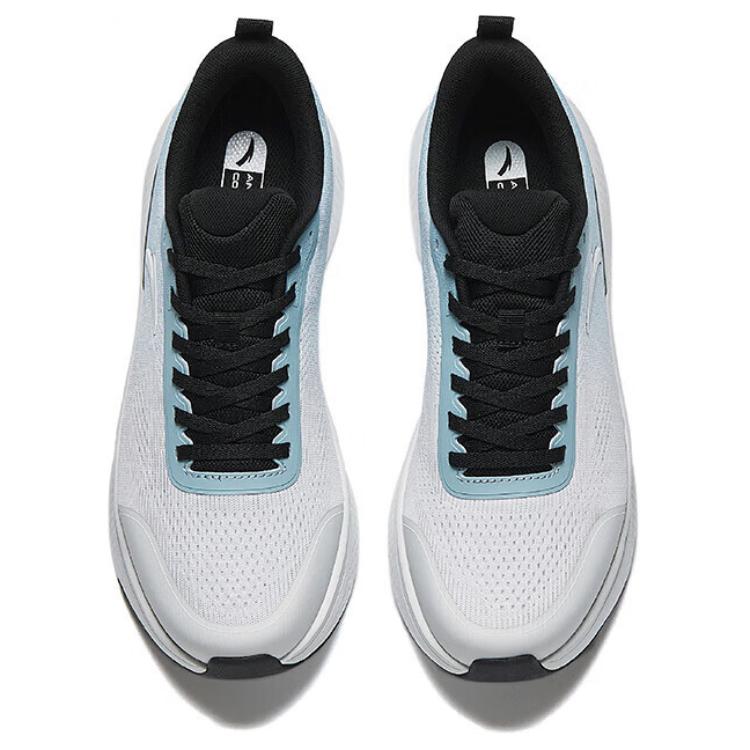 Anta Fabric Abrasion Resistant Slip Resistant Low top Training Shoes Men’s Gray Blue Black
