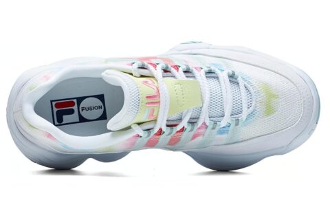 FILA FUSION Shoes ‘White Yellow’ Women’s