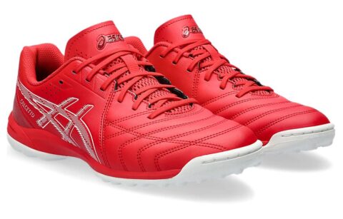 Asics Calcetto TF Turf Soccer Shoes Men’s Red
