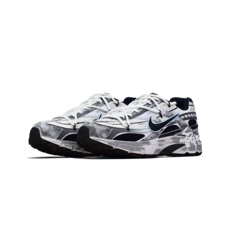Nike Initiator Cushioning Low top Casual City Commuting Running Shoes Men’s Black White
