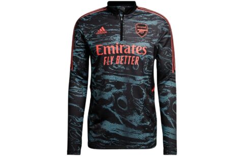 Adidas Arsenal Soccer Jerseys Men’s Cyan Moderate Straight Fit