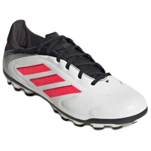 Adidas Copa Pure 3 AG Artificial Ground Slip Resistant Abrasion Resistant Soccer Shoes Unisex White Red Black