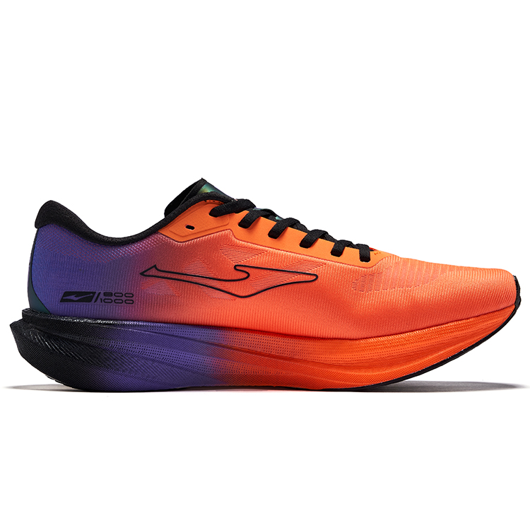 Erke Polar Wind 3.0 Running Shoes Men’s Low Top Fluorescent Bright Orange Signal Purple