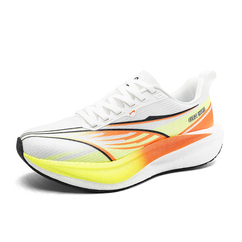 K bird Cushioning Breathable Lightweight Low top Popcorn Casual Racing Running Shoes Men’s