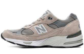991 Men's New Balance Made in England 'Grey White'