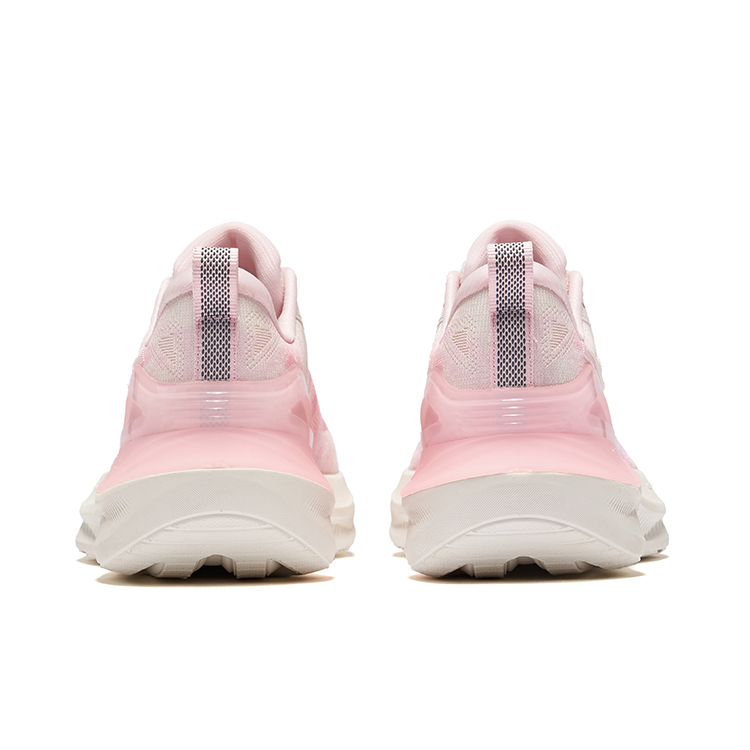 Erke Cushioning Breathable Rebound Low top Sprint Running Shoes Women’s Microcrystal Lotus Petal Pink