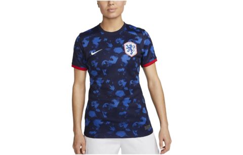 Nike Soccer Jerseys Women's Blue Crew Neck Moderate